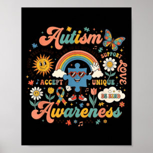 Autisme Bewustzijn Het Is Ok Om Verschillend Te Zi Poster