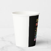 Autisme-bewustzijn Het is oké om een beetje anders Papieren Bekers (Rechts)