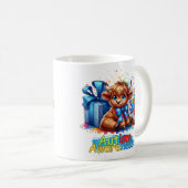 Autisme Bewustzijn Highland Koe Mok (Voorkant rechts)