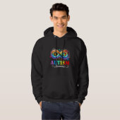 autisme bewustzijn hoodie (Voorkant volledig)