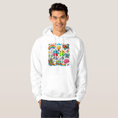 Autisme Bewustzijn Hoodie (Voorkant volledig)