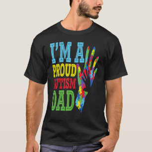 Autisme Bewustzijn Ik Ben Een Trots Autisme Papa T-shirt