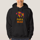 Autisme-bewustzijn Ik hou van iemand met autisme-B Hoodie (Voorkant)
