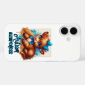 Autisme Bewustzijn iPhone case (Achterkant (horizontaal))