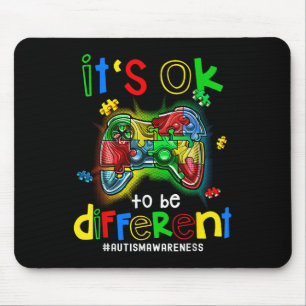 Autisme bewustzijn is OK om een ander spel te zijn Muismat