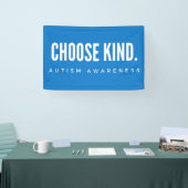 autisme bewustzijn kies soort moderne Banner Sign (Beurs)