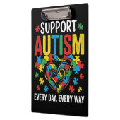 Autisme bewustzijn klembord (Links)