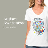 Autisme Bewustzijn - Laat Uw Licht Schijnen T-Shir T-shirt
