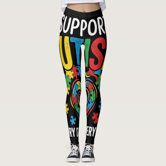 Autisme bewustzijn leggings (Voorkant)