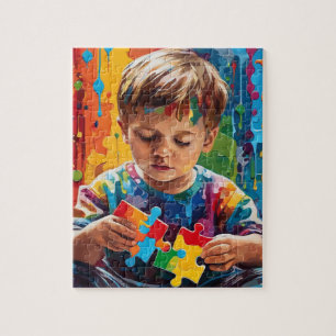 Autisme bewustzijn legpuzzel
