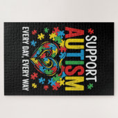 Autisme bewustzijn legpuzzel (Horizontaal)