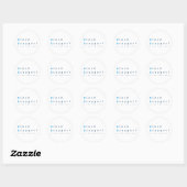 autisme bewustzijn liefde steun Stickers Labels (Vel)