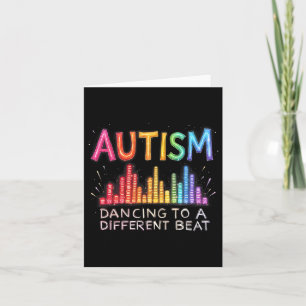 Autisme Bewustzijn Maand Autisme Dansen op een Ver Kaart