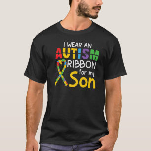Autisme Bewustzijn Maand Autistische Familie Lint  T-shirt