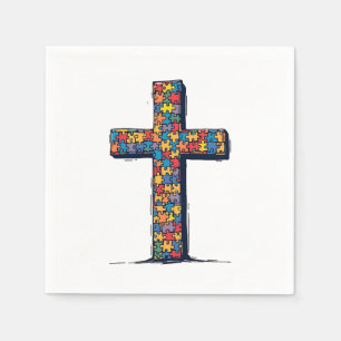 Autisme Bewustzijn Maand Christus Religie Jezus Servet