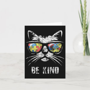 Autisme Bewustzijn Maand Kat Autisme Mam Papa  Kaart