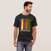 Autisme Bewustzijn Maand Steun Anders Zien T-shirt (Voorkant volledig)