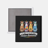 Autisme bewustzijn magneet (Voorkant / Achterkant)