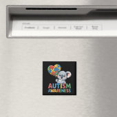 Autisme bewustzijn magneet (Insitu (Vaatwasser))