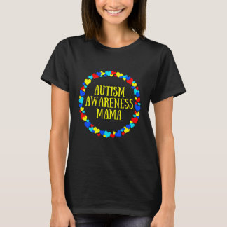 Autisme Bewustzijn Mama Wereld Autisme Bewustzijn T-shirt