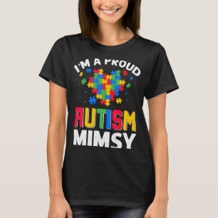 Autisme Bewustzijn Matching Familie Ik ben een Tro T-shirt