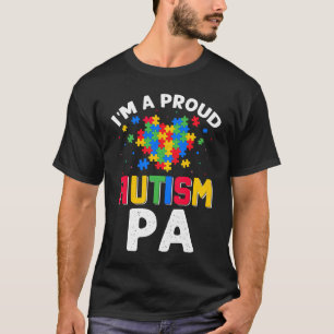 Autisme Bewustzijn Matching Familie Ik ben een tro T-shirt