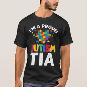 Autisme Bewustzijn Matching Familie Ik ben Trots A T-shirt