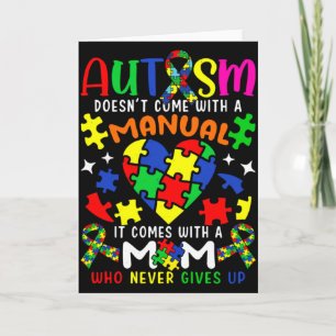 Autisme Bewustzijn Moeder Autisme Komt Niet Met Ee Kaart