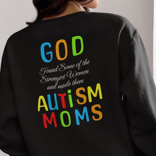 Autisme Bewustzijn Moeder God maakte Moeders Gift Hoodie