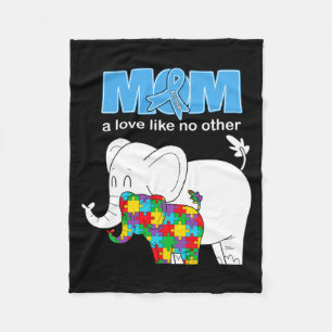 Autisme Bewustzijn Moeder Liefde Trots Autistische Fleece Deken