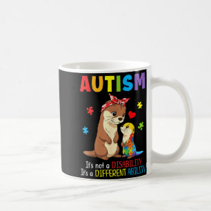 Autisme Bewustzijn Moeder Otter Ander Vermogen Pu Koffiemok