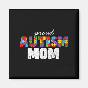 Autisme bewustzijn Moeder Trots Autistische Zoon D Magneet