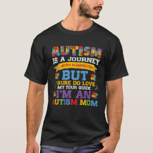Autisme Bewustzijn Moeder Trots Autistische Zoon D T-shirt
