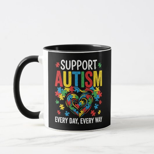 Autisme bewustzijn mok (Links)