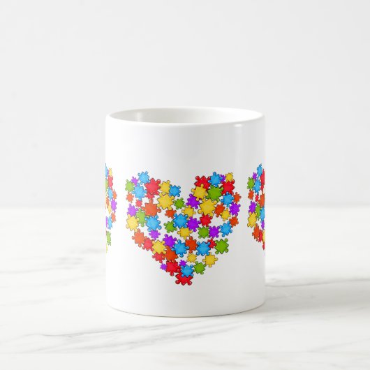 Autisme Bewustzijn Mok van het hart (Center)