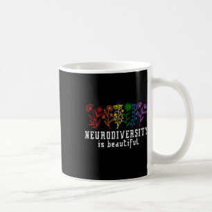 Autisme Bewustzijn Neurodiversiteit is mooi ADHD Koffiemok