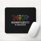 Autisme Bewustzijn Neurodiversiteit Is Mooi Adhd Muismat (Met muis)