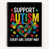 Autisme bewustzijn notitieboek (Voorkant)
