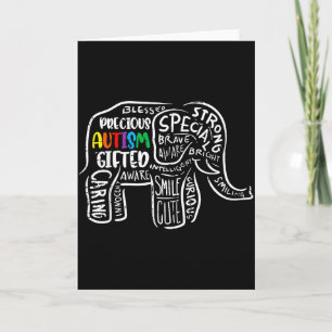 Autisme Bewustzijn Olifant Acceptatie Autistische Kaart