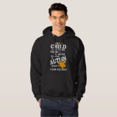 Autisme-bewustzijn ondersteunen hoodie (Voorkant volledig)