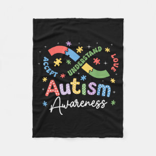 Autisme bewustzijn oneindigheidssymbool accepteren fleece deken