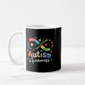 Autisme bewustzijn oneindigheidssymbool accepteren koffiemok (Links)
