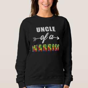 Autisme bewustzijn Oom van een Warrior Familly Mat Trui