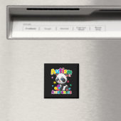 Autisme Bewustzijn Panda Puzzel Stukken Kleuren Gi Magneet (Insitu (Vaatwasser))