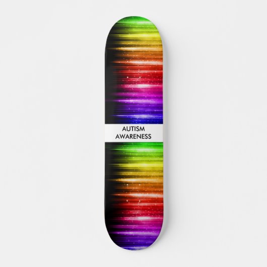 Autisme Bewustzijn Persoonlijk Skateboard (Voorkant)