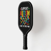Autisme bewustzijn pickleball paddle (Links)
