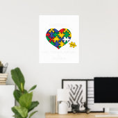 autisme bewustzijn poster (Thuiskantoor)