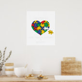 autisme bewustzijn poster (Keuken)