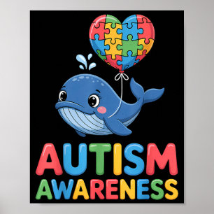Autisme bewustzijn poster