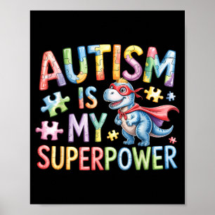 Autisme bewustzijn poster